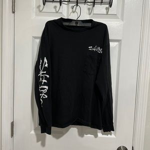 Salt life black long sleeve